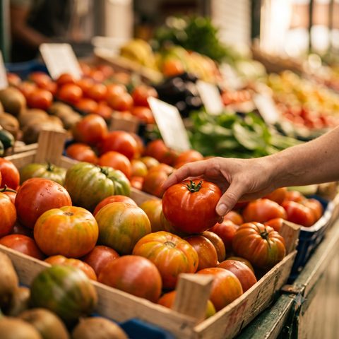 Close-up of fresh ingredients